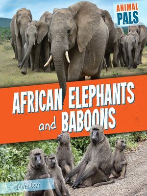 cover image of African Elephants and Baboons